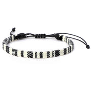 Iridescent Boho Bracelet Original Handmade Cotton – Jewelry Gift Ideas — 18