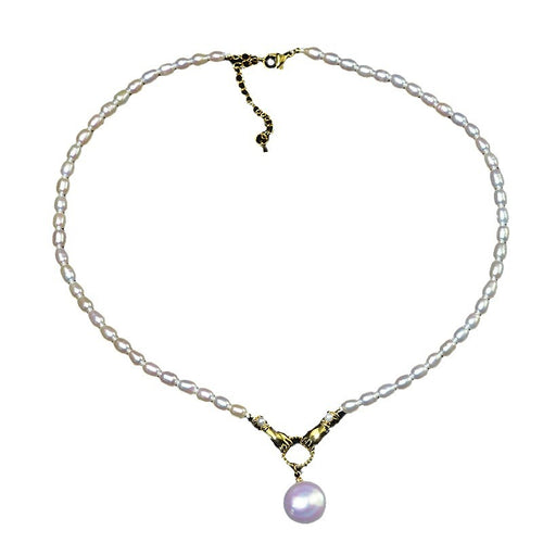 4-5mm Freshwater Beige Pearl Necklace – Jewelry Gift Ideas — 2