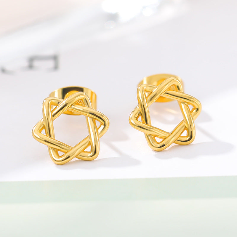 Stainless Steel Stud Earrings Fashion Jewelry Bohemian – Stylish Gifts — 1
