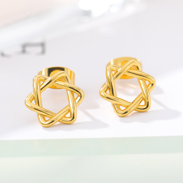 Stainless Steel Stud Earrings Fashion Jewelry Bohemian – Stylish Gifts — 1