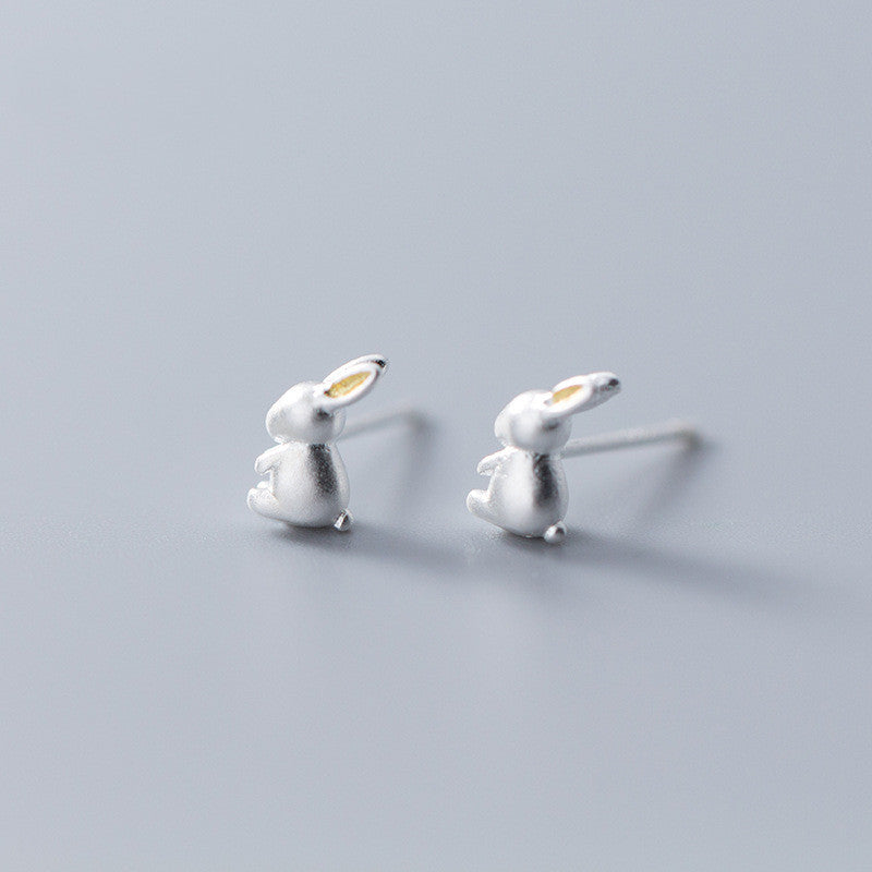 S925 Silver Sweet Little White Free Earrings – Thoughtful Gifts — 1
