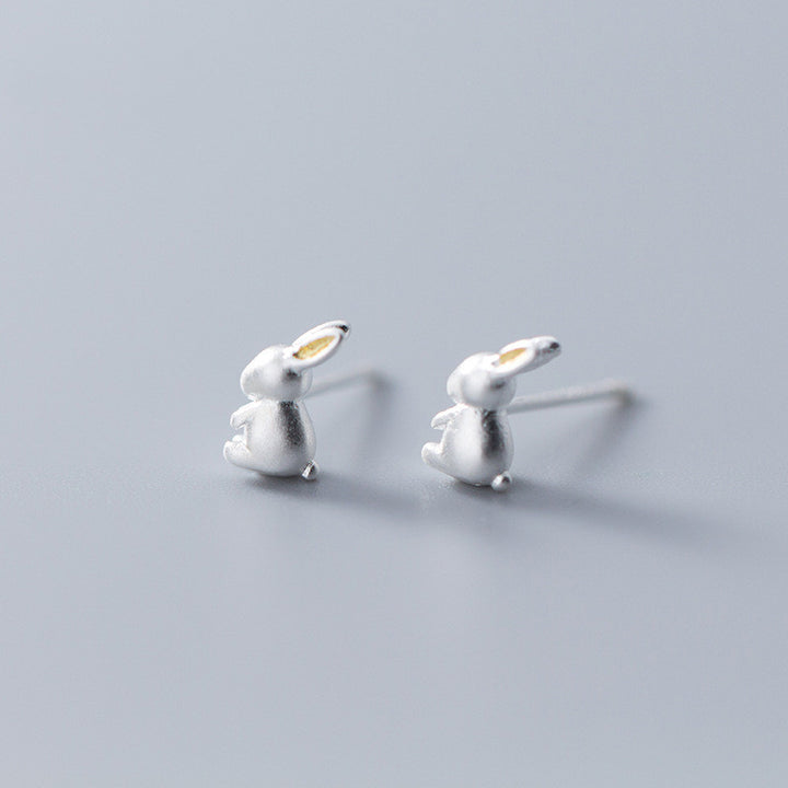 S925 Silver Sweet Little White Free Earrings – Thoughtful Gifts — 1