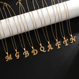 Stainless Steel Letter Pendant Necklace – Jewelry Gift Ideas — 6