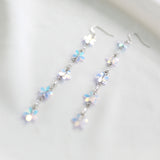 Colorful Small Flower Long Tassel Earrings – Surprise Gifts — 5