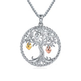 Fashion Heart Lucky Tree Hollow Necklace – Jewelry Gift Ideas — 3