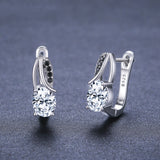 European And American Zircon Rhinestone Stud Earrings – Stylish Gifts — 1