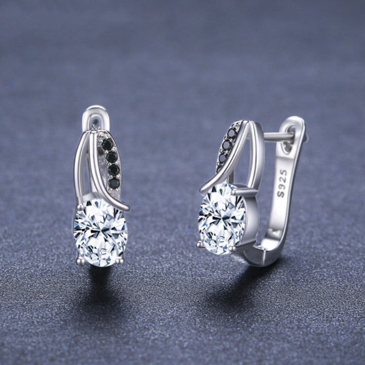 European And American Zircon Rhinestone Stud Earrings – Stylish Gifts — 1