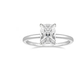 S925 Silver Ring Square White Zirconium Diamond – Gifts for Her — 3
