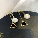 Sterling Silver Pearl Earrings Female Korean – Gifts for Her — 5