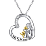 Silver Love Keeps Me In Your Heart Dog Little – Jewelry Gift Ideas — 4
