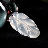 High Ice Chalcedony Guanyin Peace Buckle Agate – Jewelry Gift Ideas — 9