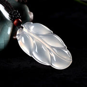 High Ice Chalcedony Guanyin Peace Buckle Agate – Jewelry Gift Ideas — 9