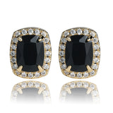 Colored large zircon personality earrings – Everyday Gifts — 20