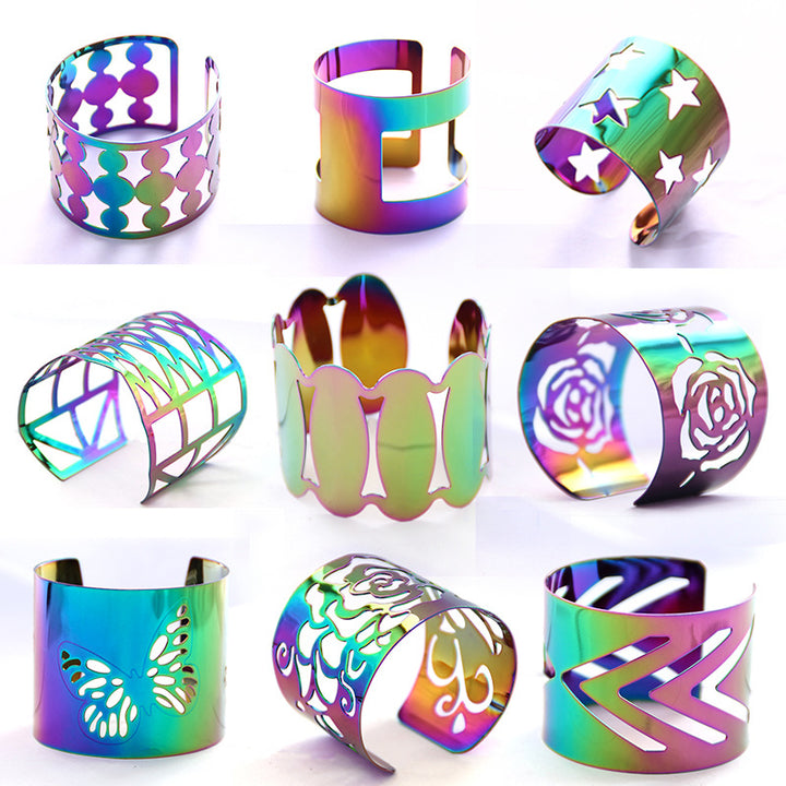 Exaggerated Personality Hollow Bracelet in Europe – Jewelry Gift Ideas — 1