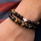 Fashion Luxury Charm Hand Men's Bracelet Handmade – Stylish Gifts — 10