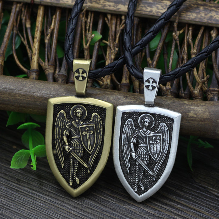 Saint Michael Archangel Pendant Necklace – Jewelry Gift Ideas — 1