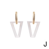 Geometric Triangle Earrings Women's Personality – Stylish Gifts — 6