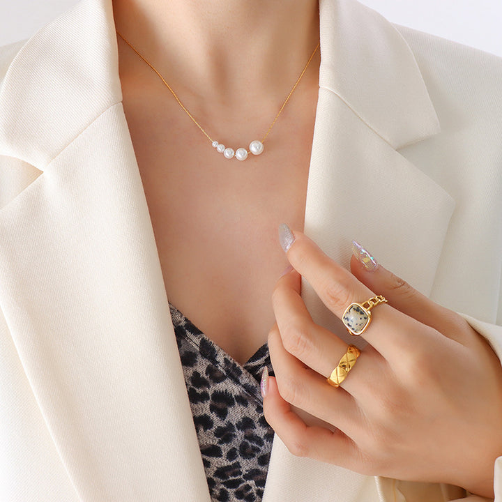 Fashion And Personalized Square Chain Titanium – Jewelry Gift Ideas — 1