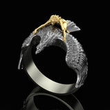 Flying Golden Girl Ring Fashion Creative Ring – Stylish Gifts — 2