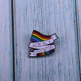 We All Have A Little Gay Rainbow Brooch – Jewelry Gift Ideas — 1