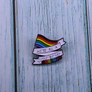 We All Have A Little Gay Rainbow Brooch – Jewelry Gift Ideas — 1