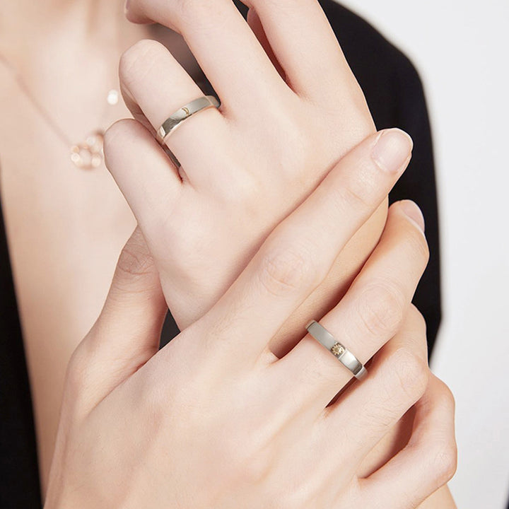 Silver Ring With Sun Moon And Stars – Stylish Gifts — 1