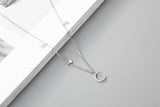 Moon star with diamond clavicle chain – Meaningful Gifts — 2