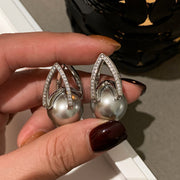 Australian White Pearl Earrings For Women – Gifts for Her — 4