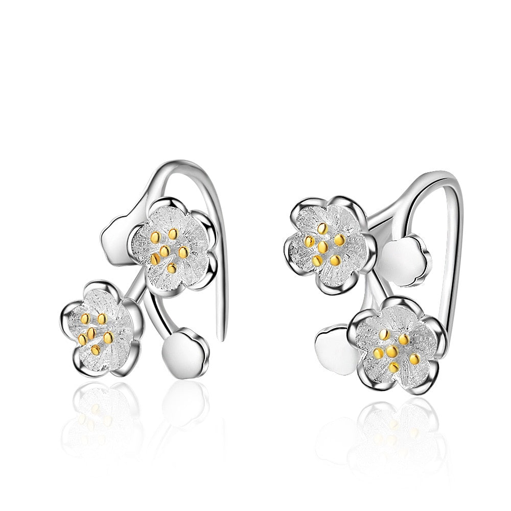 Flower earrings – Birthday Gifts — 1