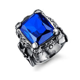 Titanium steel men's zircon ring – Gifts for Him — 11