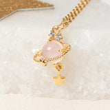 Exquisite Light Luxury Saturn Surround Necklace – Jewelry Gift Ideas — 12