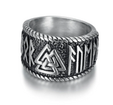 Beowulf Regalia Handcrafted Stainless Steel Valknut – Birthday Gifts — 1