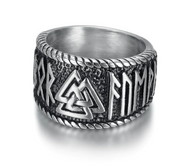 Beowulf Regalia Handcrafted Stainless Steel Valknut – Birthday Gifts — 1