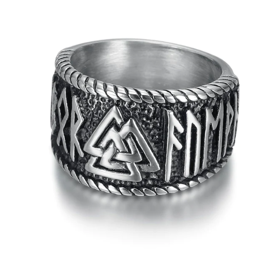 Beowulf Regalia Handcrafted Stainless Steel Valknut – Birthday Gifts — 1