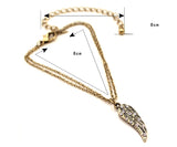 Angel Wings Retro Fashion Flash Rhinestone Anklet – Stylish Gifts — 3