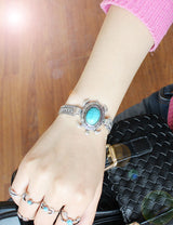 Turtle vintage turquoise bracelet – Jewelry Gift Ideas — 2