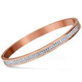 Stainless steel bracelet with diamonds – Jewelry Gift Ideas — 7