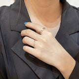 S925 Sterling Silver Heart-shaped Ring – Everyday Gifts — 5