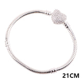 Alloy diamond pendant zircon snake bone chain – Jewelry Gift Ideas — 18