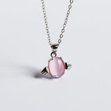 S925 Sterling Silver Angel Opal Pendant Necklace – Jewelry Gift Ideas — 4