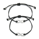 Card Bracelet Simple Alloy Figure 8 Hand Woven – Jewelry Gift Ideas — 1