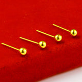 Transfer Bead Round Bead Earrings – Stylish Gifts — 4