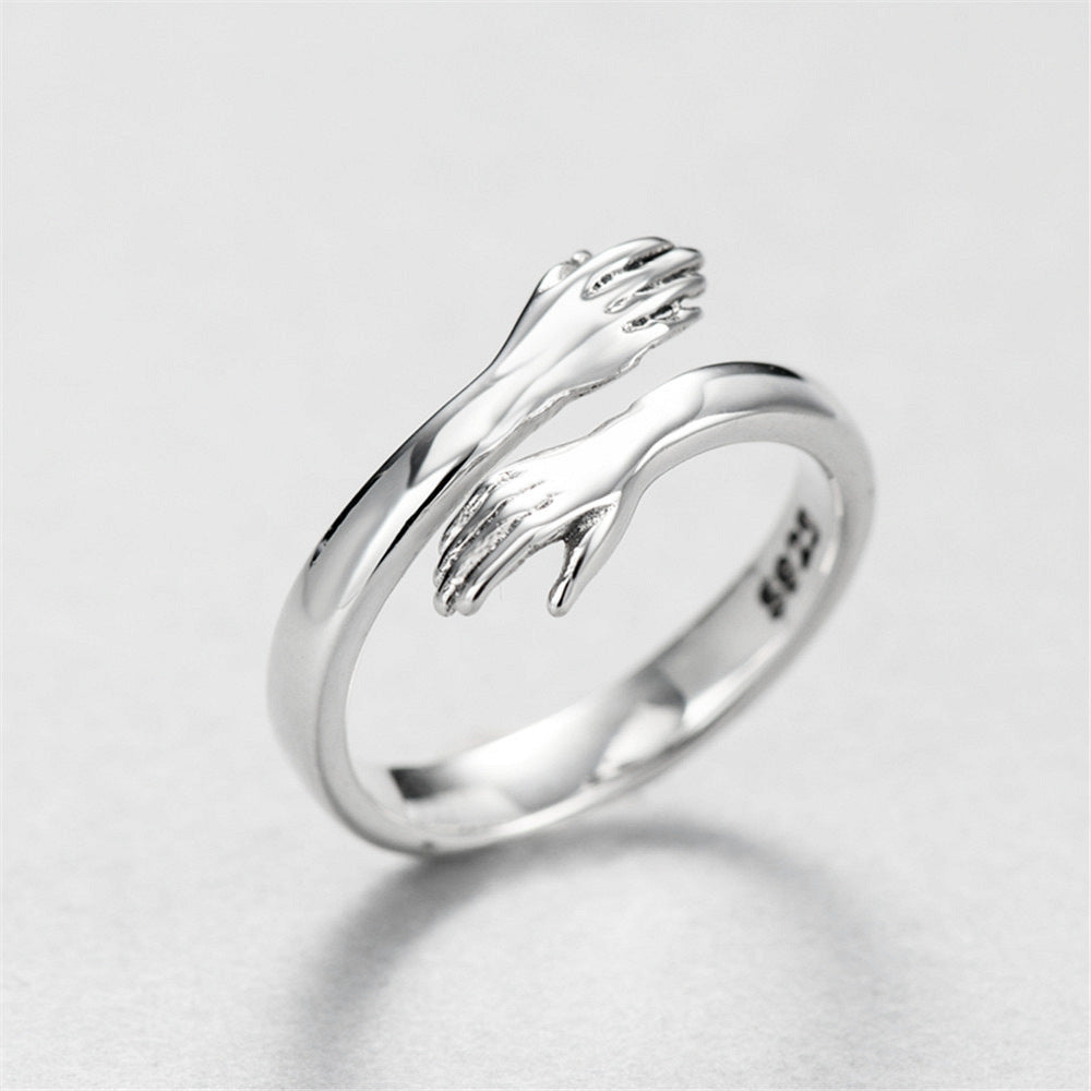 Love hug couple ring – Gifts for Couples — 1