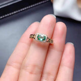 Fashion Emerald Ring For Women – Stylish Gifts — 11