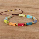 Colorful Rectangular Beads Woven Men's – Jewelry Gift Ideas — 2