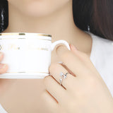 Simple personality creative kitten opening ring – Cat Lover Gifts — 5