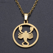 Titanium Steel Constellation Symbol Necklace – Jewelry Gift Ideas — 11
