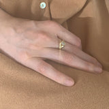 Heavy Industry Thickening Bolding 18K Gold Oval – Practical Gifts — 7