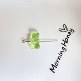 Acrylic Resin Transparent Color Bear Beaded DIY – Stylish Gifts — 9