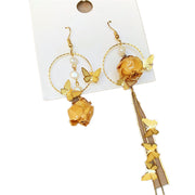 Temperament Long Asymmetric Butterfly Earrings – Unique Gift Ideas — 1